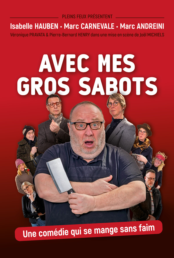 Marc Andréini, Isabelle Hauben et Marc Carnevale 