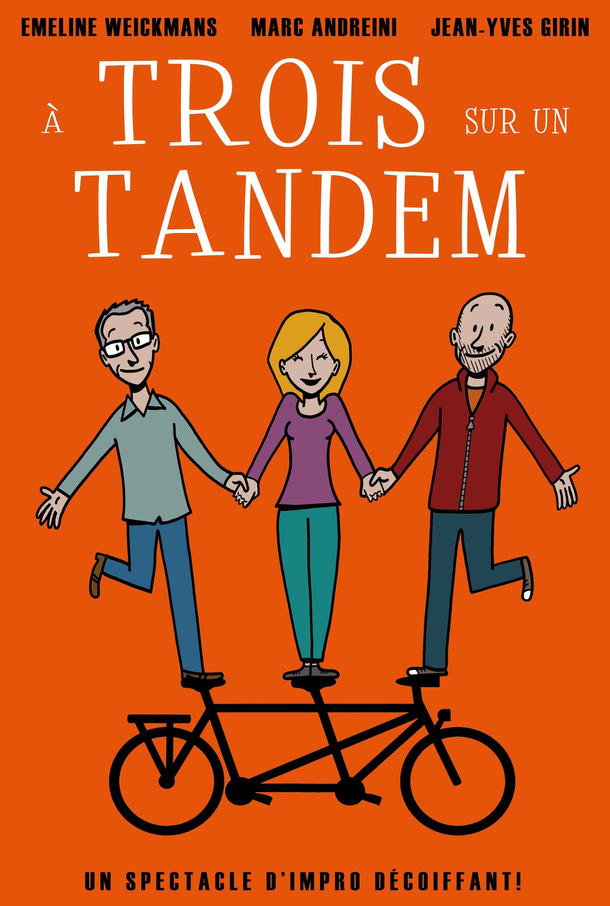 A TROIS SUR UN TANDEM